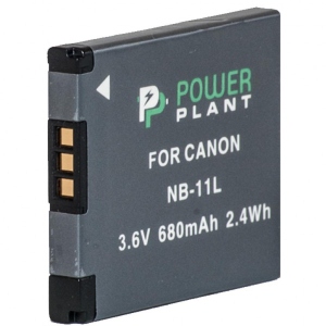 Акумулятор для фотокамери PowerPlant Canon NB-11L 680mAh (DV00DV1303)