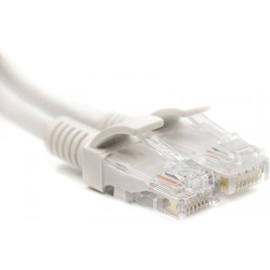 Кабель патч-корд PowerPlant Cat5E UTP 0.5m White (CA911530)