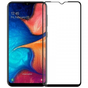 Захисне скло для смартфону PowerPlant Full Screen for Samsung Galaxy A20 Black (GL606849)