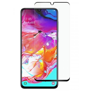 Захисне скло для смартфону PowerPlant Full Screen for Samsung Galaxy A70 Black (GL606887)