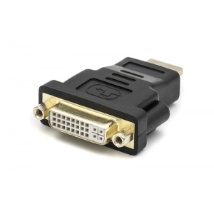Перехідник HDMI PowerPlant HDMI M - DVI F (A-HDMI-DVI-2) Black (CA910977)