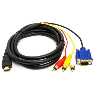 PowerPlant HDMI to VGA 3 RCA (CA912018)