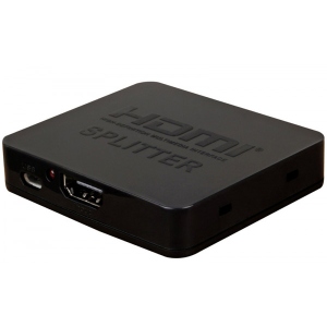Перехідник HDMI PowerPlant HDMI - 2xHDMI Black (CA911462)