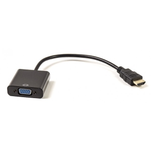 PowerPlant HDMI - VGA 0.15m Black (CA910885) продаж