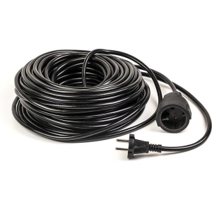 Подовжувач 220В PowerPlant JY-3021/30 (PPEA10M300S1) 1 розетка 30m Black