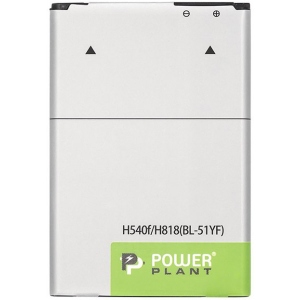 Акумулятор для мобільного телефону PowerPlant LG H540F/H818 3.85V 3000mAh (SM160129)