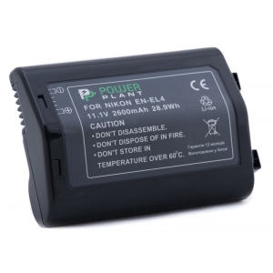 Акумулятор для фотокамери PowerPlant Nikon EN-EL4 2600mAh (DV00DV1039)