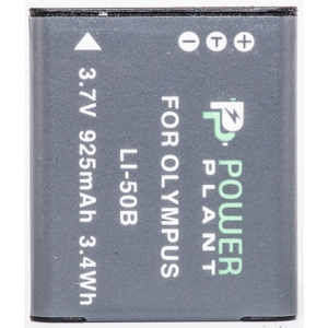 Акумулятор для фотокамери PowerPlant Olympus Li-50B, D-Li92 925mAh (DV00DV1218)