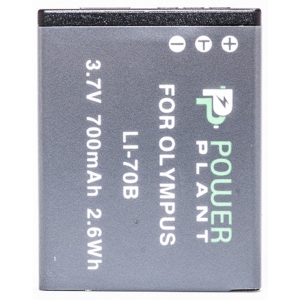 Акумулятор для фотокамери PowerPlant Olympus Li-70B 700mAh (DV00DV1265)