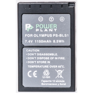 Акумулятор для фотокамери PowerPlant Olympus PS-BLS1 1150mAh (DV00DV1193)