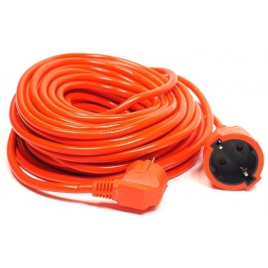Подовжувач 220В PowerPlant PPCA16M20S1L 1 розетка 20m Orange