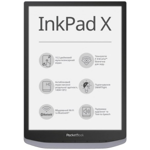 Електронна книга PocketBook 1040 X, Metallic grey (PB1040-J-CIS)