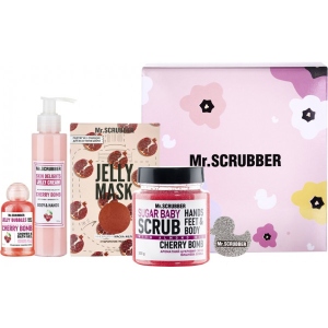 Подарунковий набір для догляду за тілом Mr.Scrubber Cherry Care