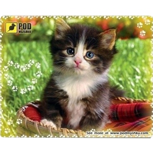 Килимок для миші PODMЫSHKU Кошеня в кошику