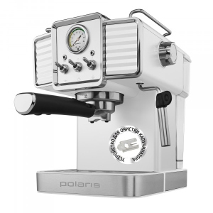 Кавоварка рожкова Polaris PCM 1538 E Adore Crema Espresso White