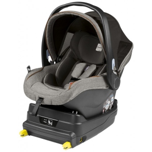 Автокрісло Peg-Perego PrimoViaggio i-Size з базою Polo (бежево-сіре)