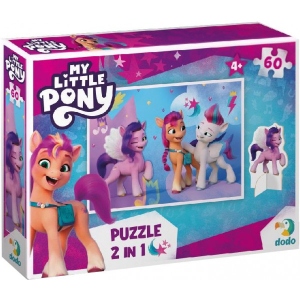 Пазли картонні (3-4 роки) Dodo з фігуркою My Little Pony, 60 ел. (200140)