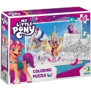 Пазли картонні (3-4 роки) Dodo 2 в 1 My Little Pony (60 елем.) (200135)