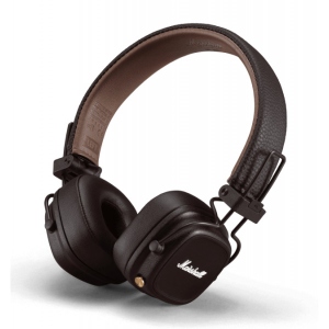 Навушники накладні бездротові Marshall Major IV Bluetooth Brown (1006127)