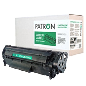 Картридж для лазерних принтерів/БФП Patron HP LJ Q2612A/Canon 703 Green Label (PN-12A/703GL)