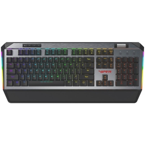 Клавіатура дротова ігрова Patriot Viper V765 Mechanical RGB Red Box Switch (PV765MBRUXMGMRU) Black USB