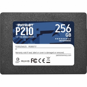 SSD-накопичувач внутрішній Patriot P210 256GB 2.5" SATAIII TLC (P210S256G25)
