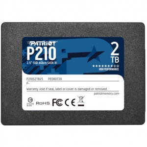 SSD-накопичувач внутрішній Patriot P210 2TB 2.5" SATAIII TLC (P210S2TB25)