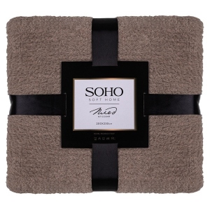 Плед двоспальний SOHO 200х230 см Pattern Gray (1001К)