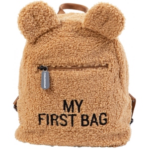 Рюкзак дитячий Childhome My first bag Teddy Beige (CWKIDBT)