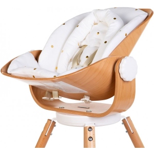 Вставка для стільчика для годування Childhome Evolu Gold Dots (CHEVOSCNBJGD)