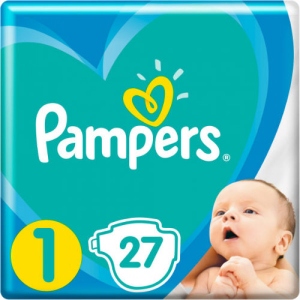Одноразові підгузки Pampers Active Baby Розмір 1 (2-5 кг), 27 шт. (81678659)