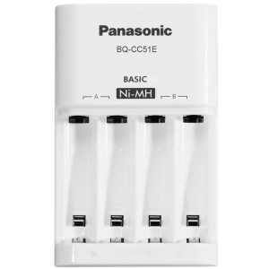 Уцінка - Зарядное устройство для аккумуляторов AA/AAA Panasonic Basic Charger (BQ-CC51E)