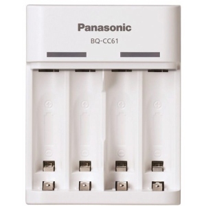 З/пристрій для акумуляторів AA/AAA Panasonic Basic USB Charger (BQ-CC61USB)