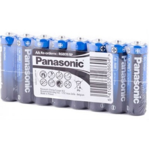 Батарейка тип AA Panasonic GENERAL PURPOSE R6 TRAY 8 ZINK-CARBON