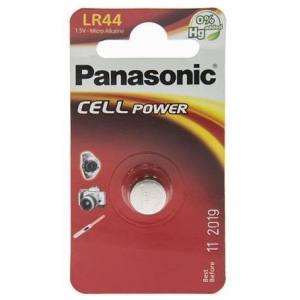 Батарейка Panasonic LR44 BLI 1