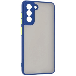 Чохол для смартфону Armorstandart Frosted Matte for Samsung S21 FE Navy Blue (ARM70488)