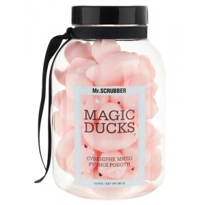 Тверде мило Mr.Scrubber Парфумоване ручної роботи Magic Ducks 15шт 467гр