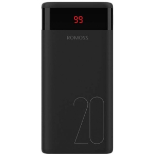 Батарея мобільна Romoss Ares 20 20000mAh USB-C 2xUSB Lightning micro (PB931019)