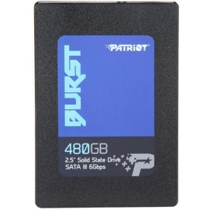 SSD-накопичувач внутрішній Patriot BURST 480GB 2.5" SATAIII TLC 3D (PBU480GS25SSDR)