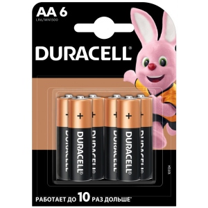 Батарейка тип AA Duracell MN1500 (LR06) 2х6 шт. (81528136)