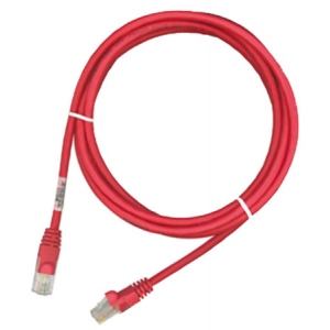Кабель патч-корд Molex UTP 5e, RJ45, 1.0m, LSZH Red (PCD-01001-0C)