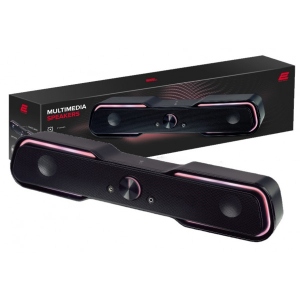 Комп'ютерна акустика компактна 2.0 2E PCS101 USB Black