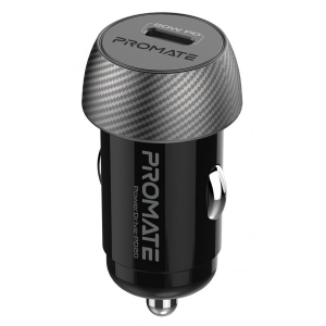 Автомобільний зарядний пристрій Promate Powerdrive-pd20.Black