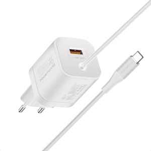 Мережевий зарядний пристрій Promate Powerport-pdqc3.White