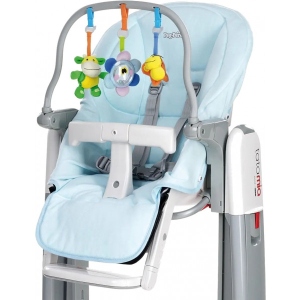 Чохол гігієнічний на стільчик для годування Peg-Perego для дитячого стільця Tatamia + іграшкова панель Blue