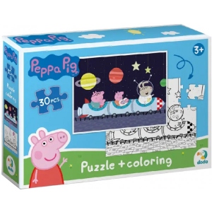 Пазли картонні (3-4 роки) Dodo 2 в 1 Peppa Pig, 30 ел. (200117)