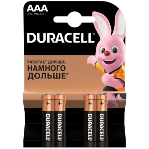 Батарейка тип AAA Duracell MN-2400 (LR-03) 4шт.