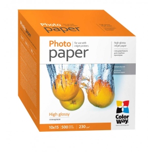 Фотобумага 10х15 Colorway 10x15 PG230-500 глянцевая (PG2305004R)