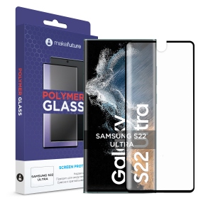 Захисне скло для смартфона MakeFuture Polymer Glass Samsung S22 Ultra (MGP-SS22U)