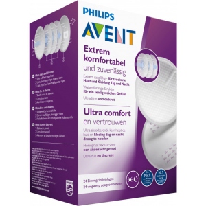 Уцінка - Прокладки для грудей Philips 24 шт. (SCF254/24) #